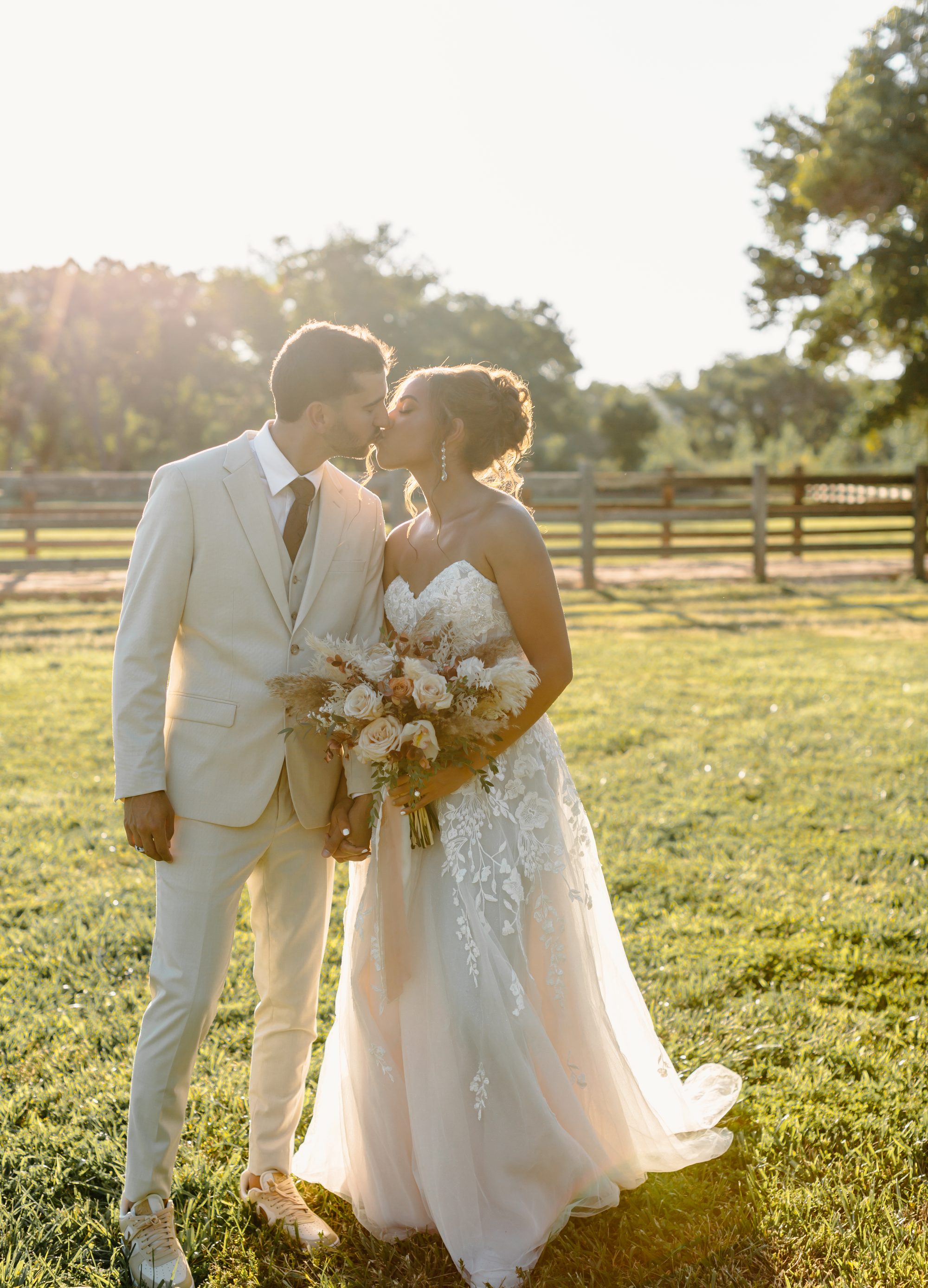 Lexi and Justin first look Southern Utah wedding
